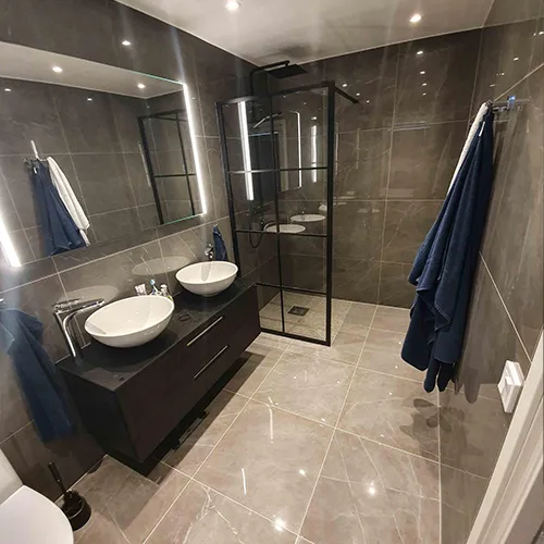 Badrumsrenovering
